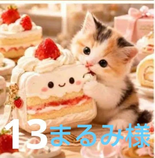 オーダーページ　ハンカチ5112 かじりニャンこ柄ハンドメイド3/27