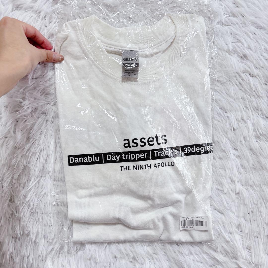 未使用 ナインスアポロ バックプリント長袖Tシャツ ユニセックス ロゴあり