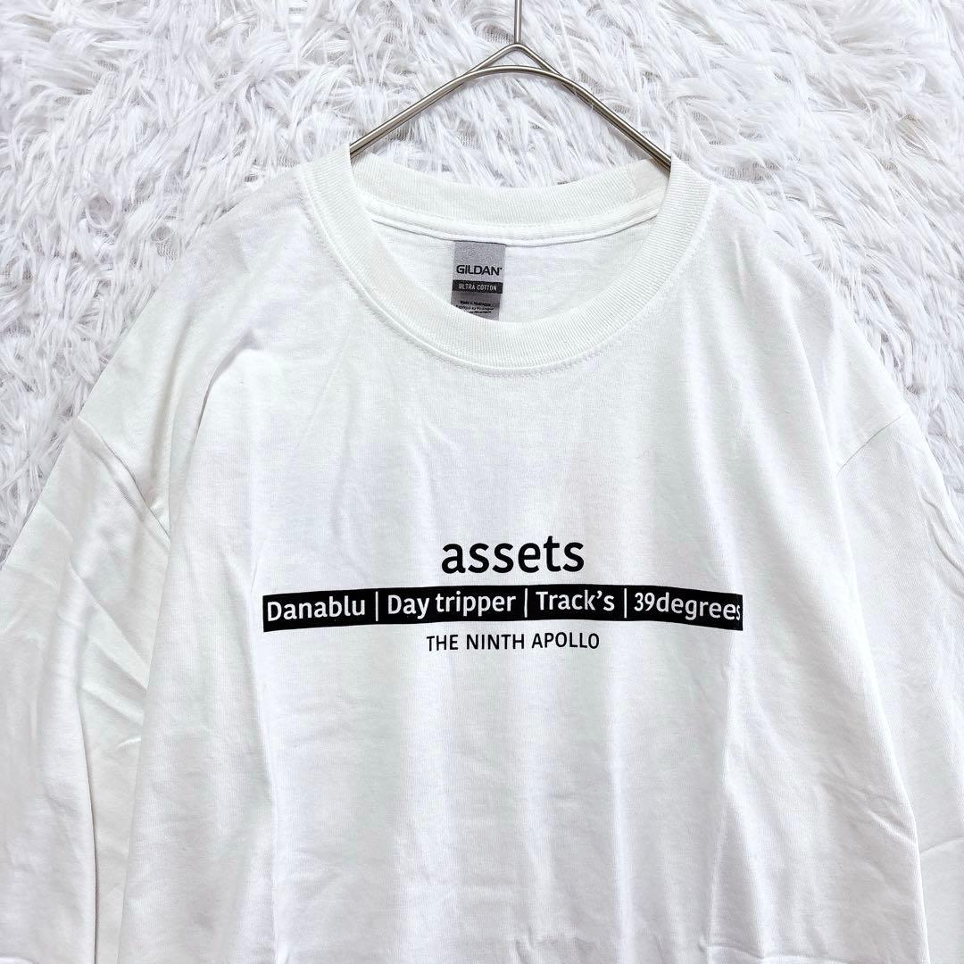 未使用 ナインスアポロ バックプリント長袖Tシャツ ユニセックス ロゴあり