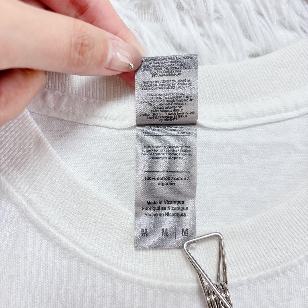 未使用 ナインスアポロ バックプリント長袖Tシャツ ユニセックス ロゴあり