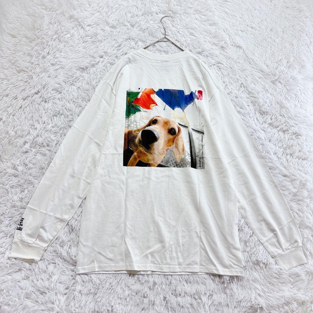 未使用 ナインスアポロ バックプリント長袖Tシャツ ユニセックス ロゴあり