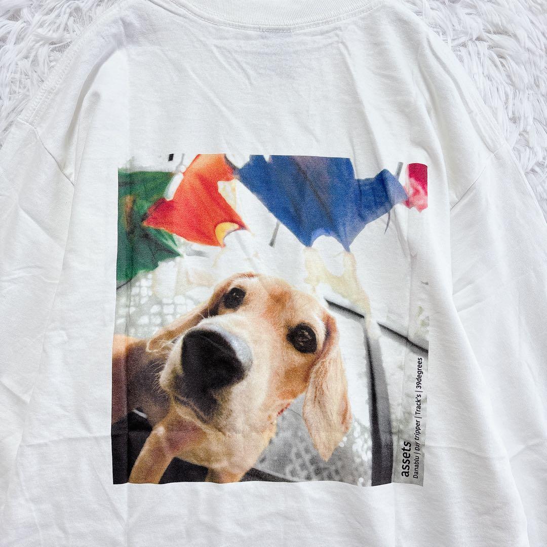 未使用 ナインスアポロ バックプリント長袖Tシャツ ユニセックス ロゴあり