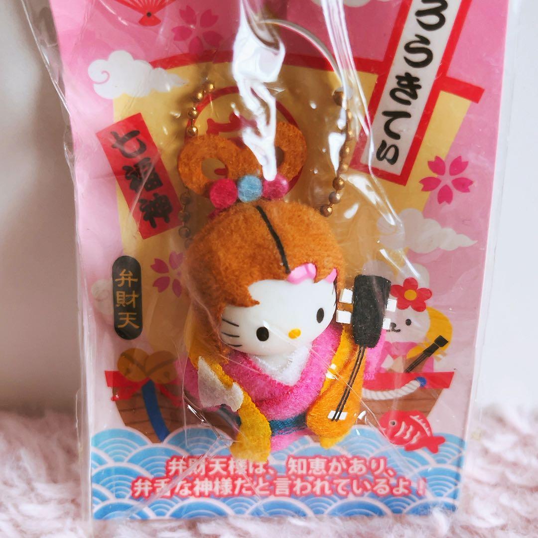 希少レア　ハローキティ　七福神　マスコット　弁財天　2007年製 サンリオ