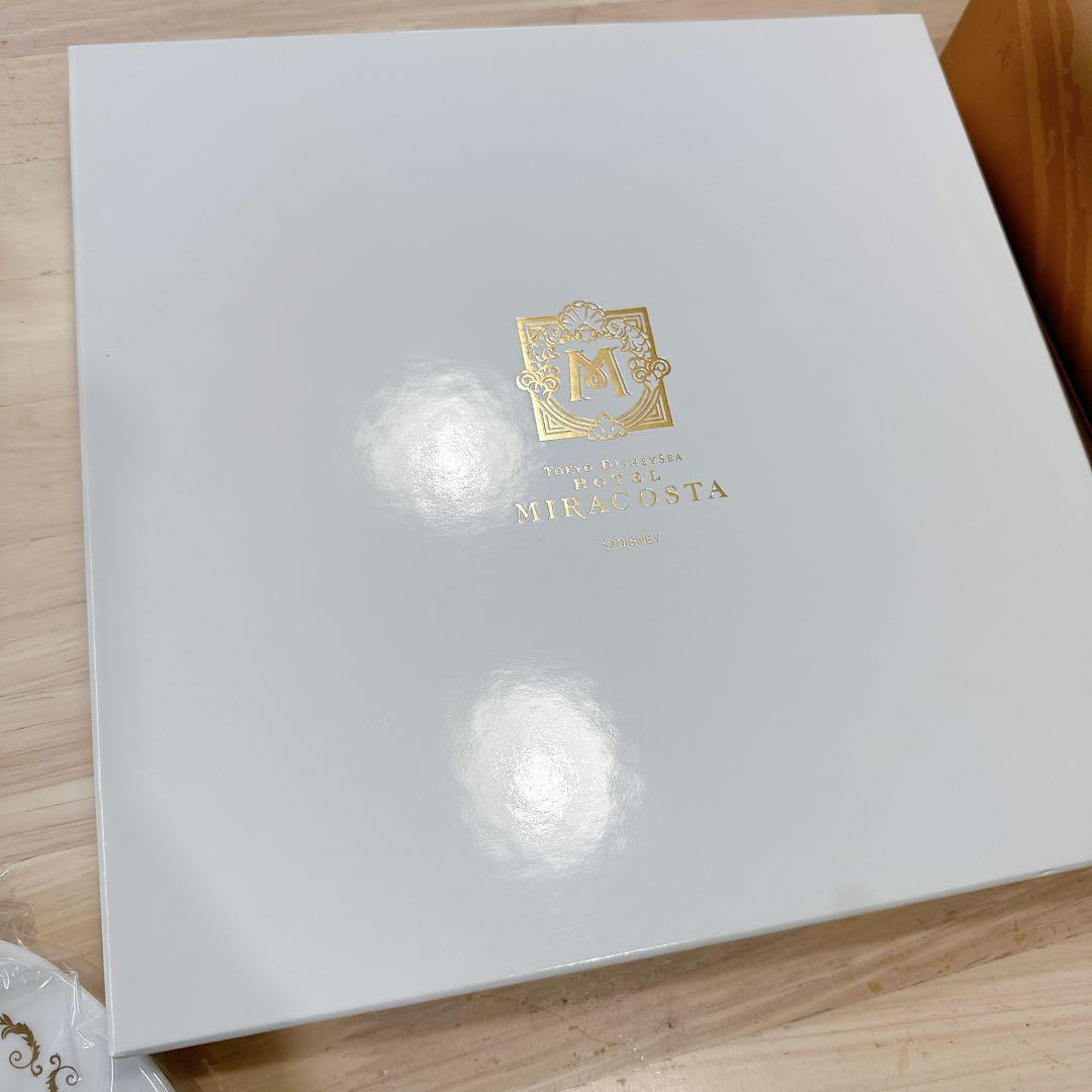 ホテルミラコスタ　10回宿泊記念品　プレート2枚セット