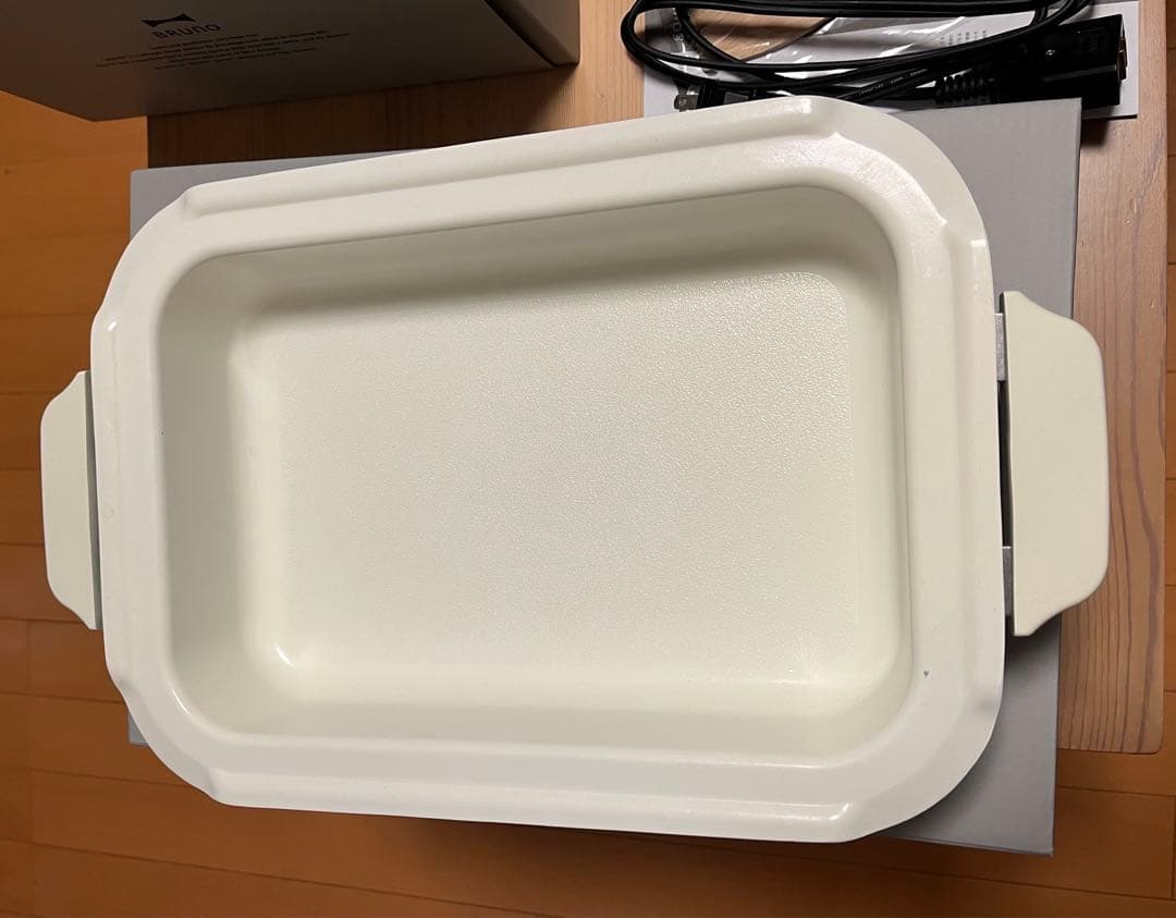 BRUNO ホットプレート セラミックホワイト