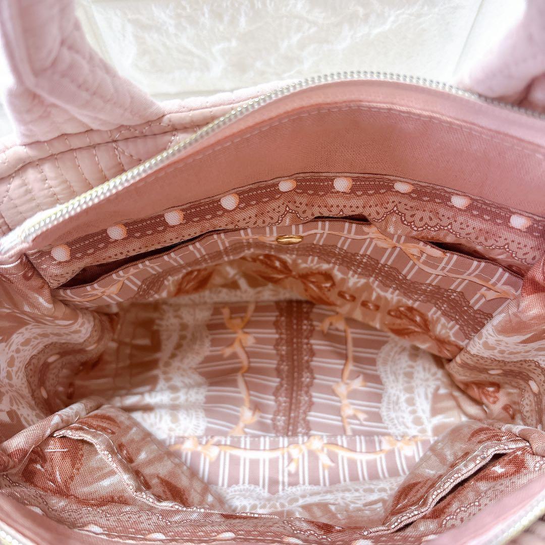 コヤンイサムチョン　フリルバッグ　ピンク　ショルダー紐　ハチワレにゃんこ