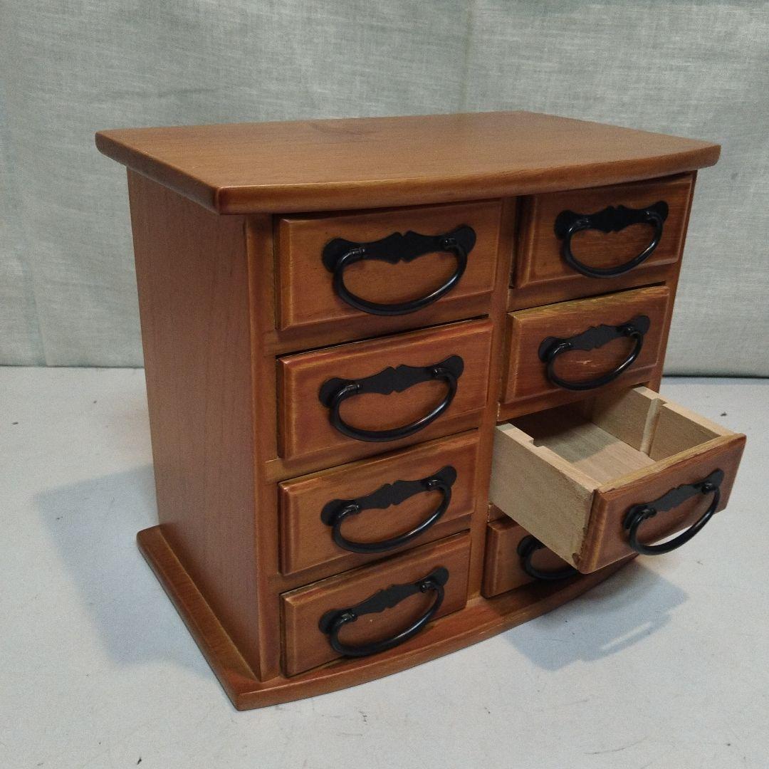 木製家具　小物入れ　引き出し　8個