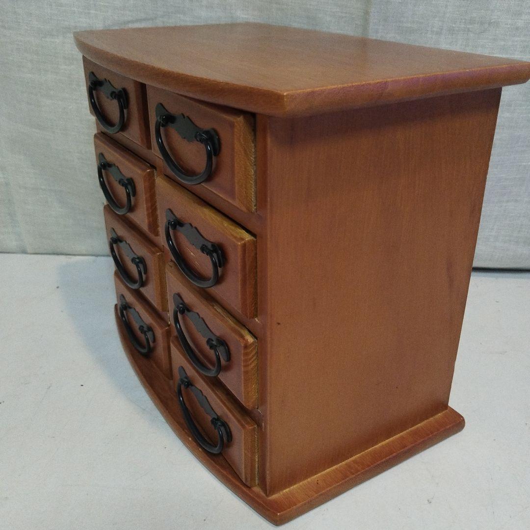 木製家具　小物入れ　引き出し　8個