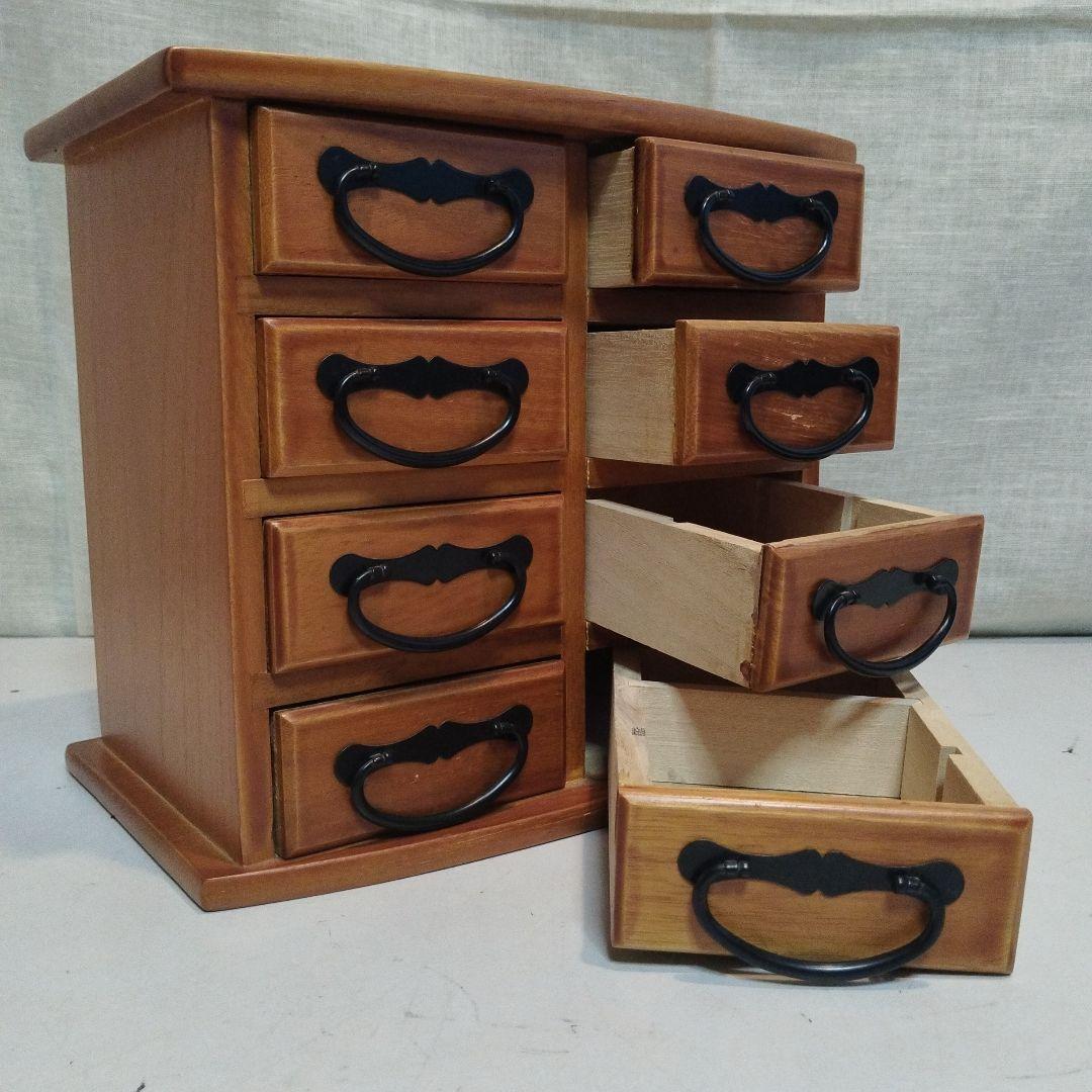 木製家具　小物入れ　引き出し　8個