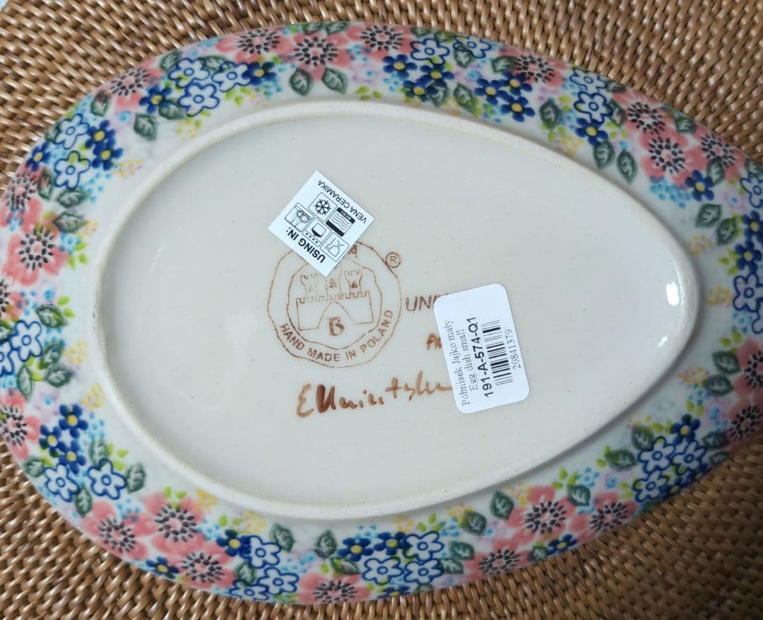 ポーリッシュポタリー、ポーランド食器、ＶＥＮＡ、ツェラミカ、うさぎ