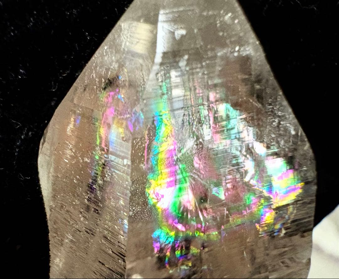 ガネッシュヒマール水晶　絶品の巨大アイリス　透明度高　レコードキーパー△群