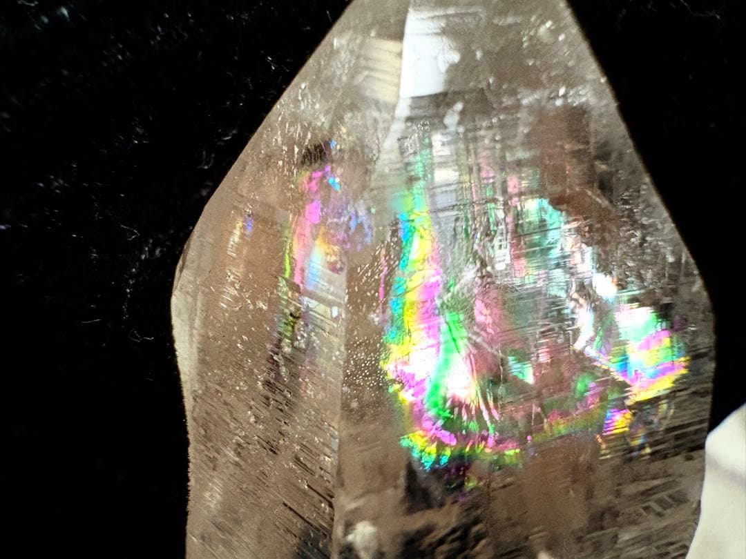 ガネッシュヒマール水晶　絶品の巨大アイリス　透明度高　レコードキーパー△群