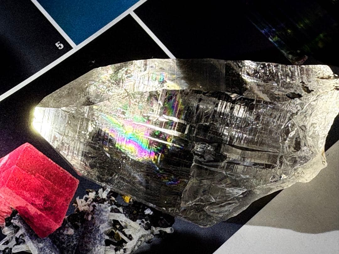 ガネッシュヒマール水晶　絶品の巨大アイリス　透明度高　レコードキーパー△群