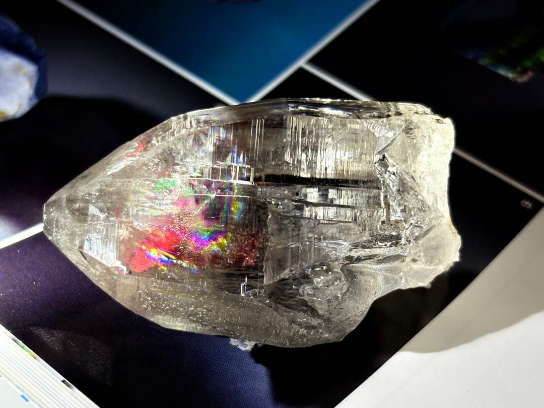 ガネッシュヒマール水晶　絶品の巨大アイリス　透明度高　レコードキーパー△群