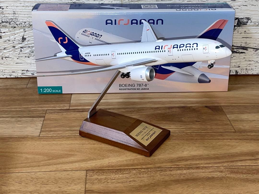 [本体美品]1/200 AIR JAPAN 787-8 全日空商事 JA803A