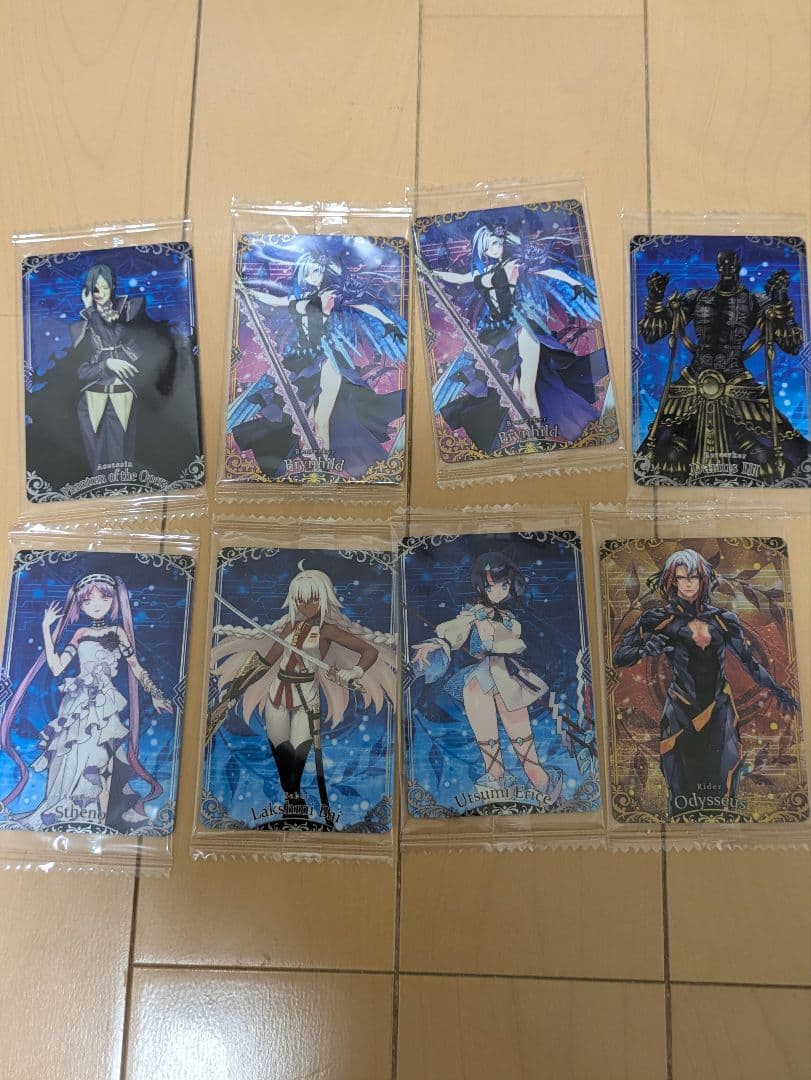 フェイト/グランドオーダーウエハースカード　21枚セット　未開封