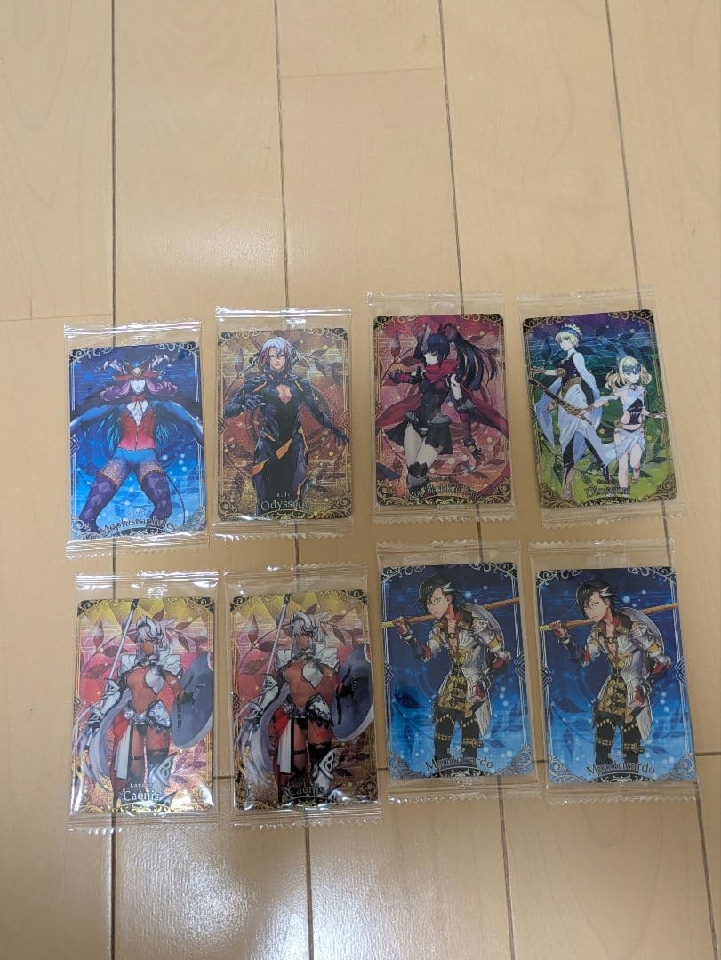 フェイト/グランドオーダーウエハースカード　21枚セット　未開封