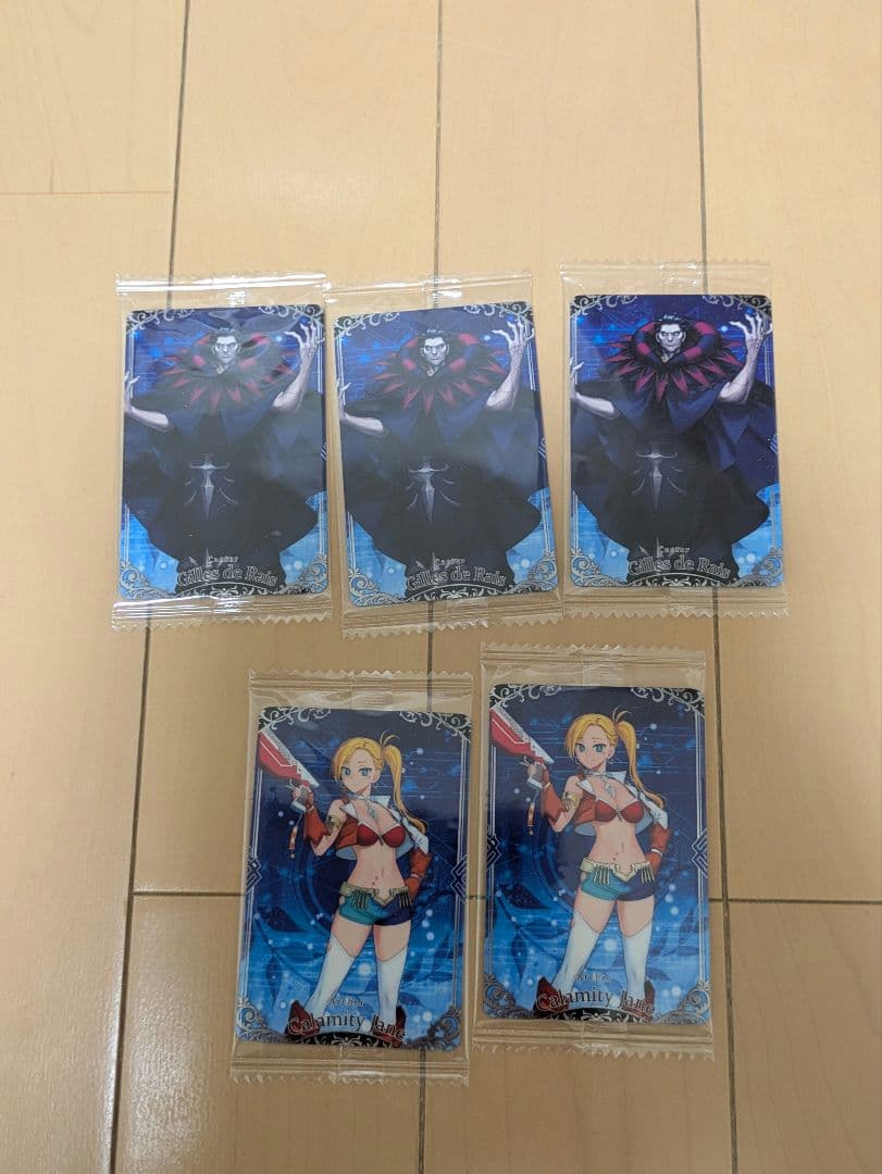 フェイト/グランドオーダーウエハースカード　21枚セット　未開封