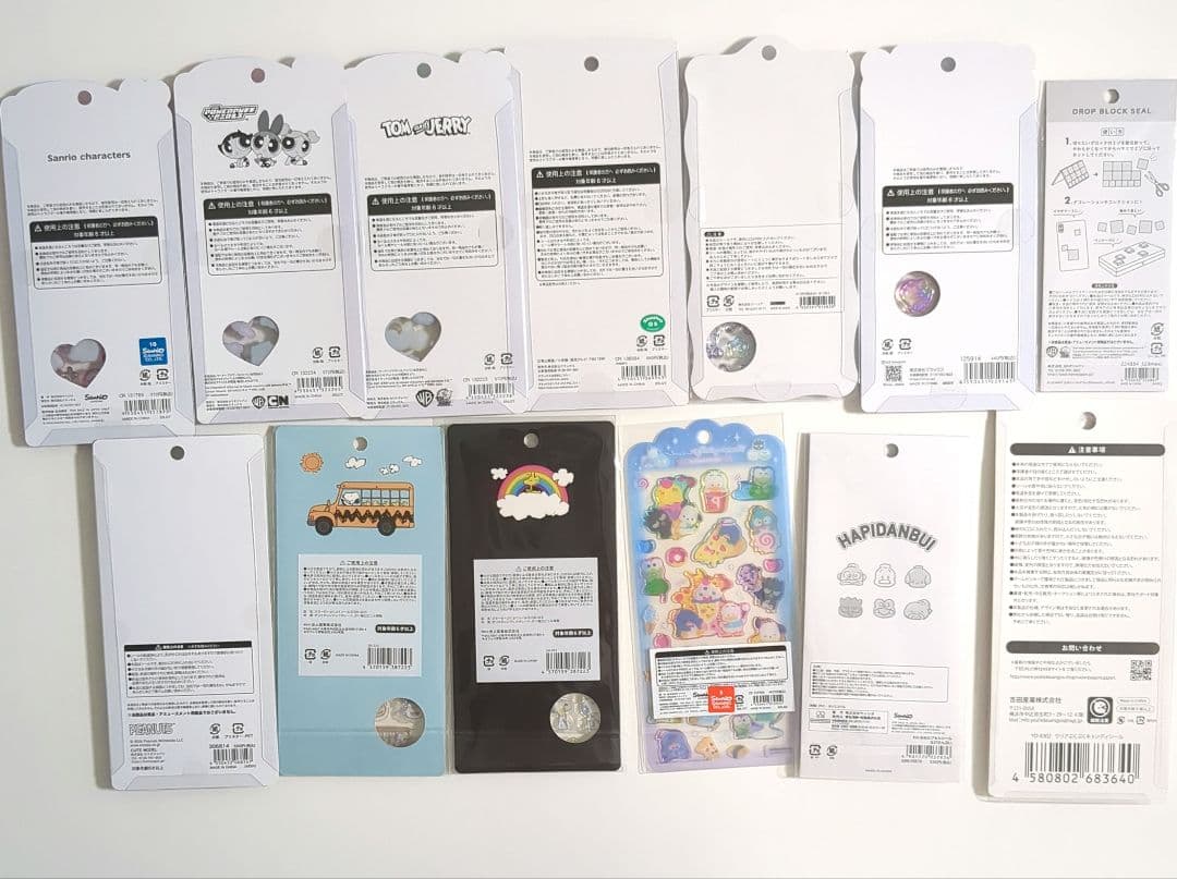 【国内正規品】シールまとめ売り　ボンボンドロップシール　うるちゅる　おはじき　等