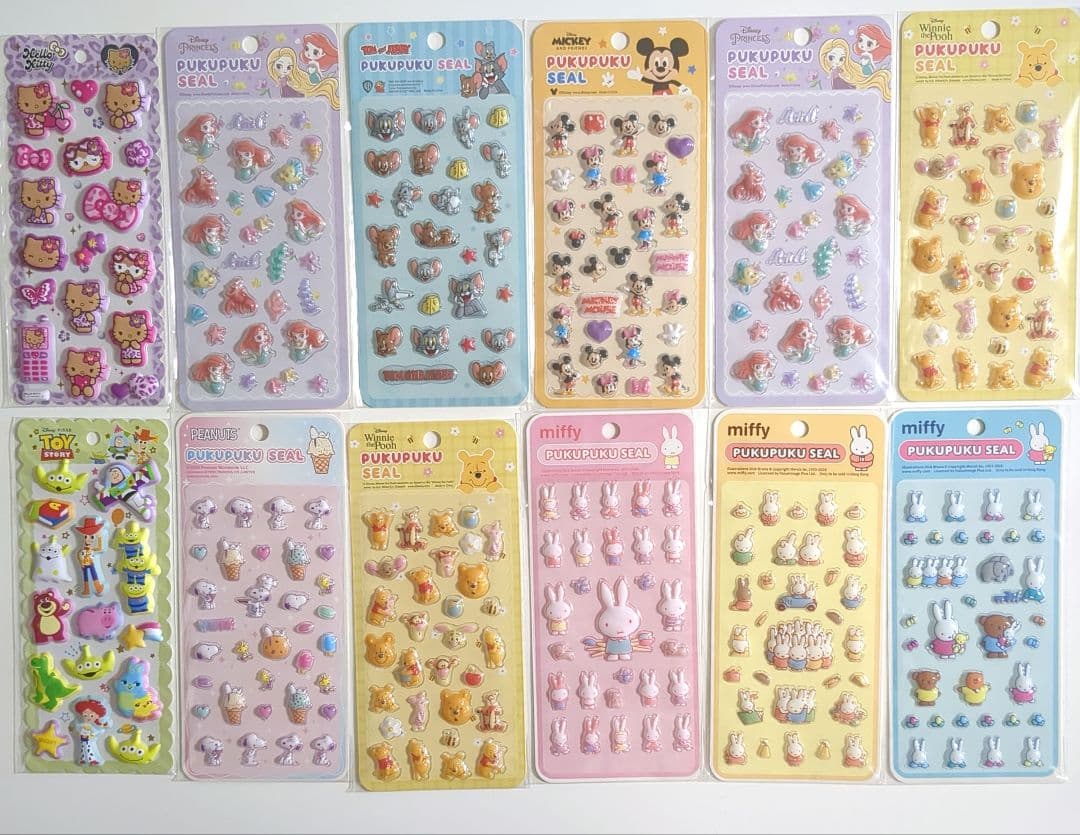 【国内正規品】シールまとめ売り　ボンボンドロップシール　うるちゅる　おはじき　等