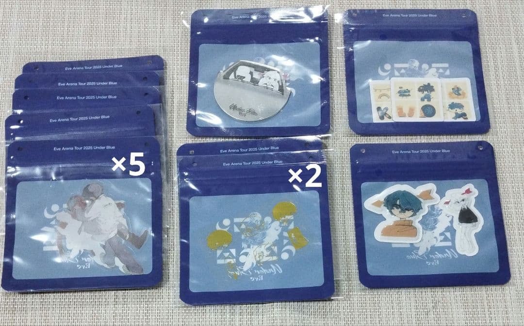 Eveグッズ アプリくじ UB 花嵐 Culture など