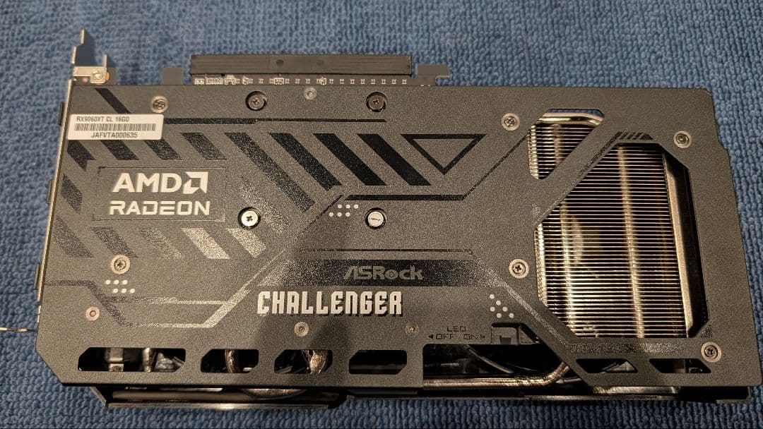グラフィックボード・グラボ・ビデオカード ASRock Radeon RX9060XT Challenger16GB OC