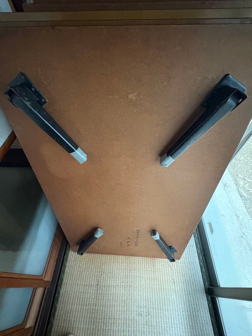 昭和レトロ　折りたたみテーブル　送料込み❗️