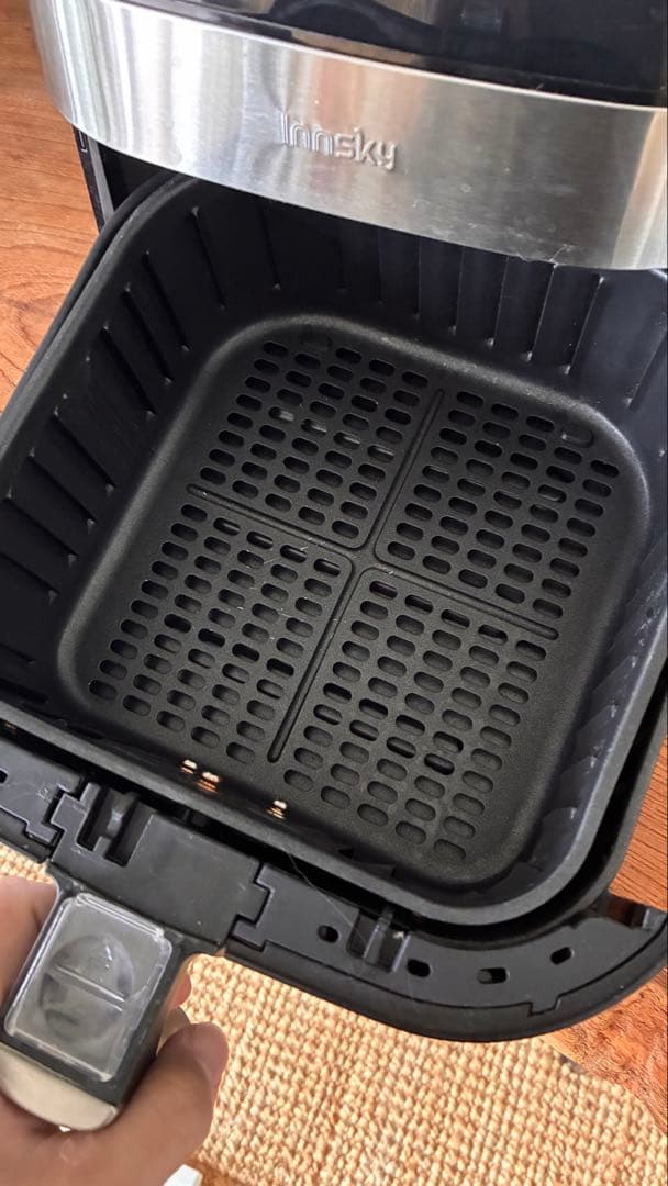 ノンフライヤー 四角形 ブラック/シルバー