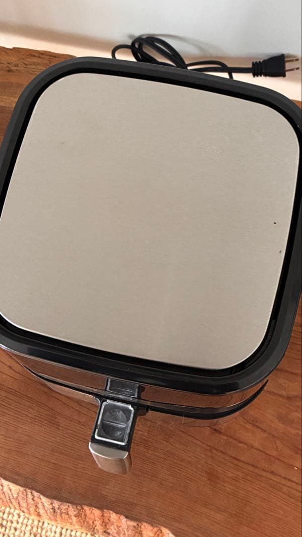 ノンフライヤー 四角形 ブラック/シルバー