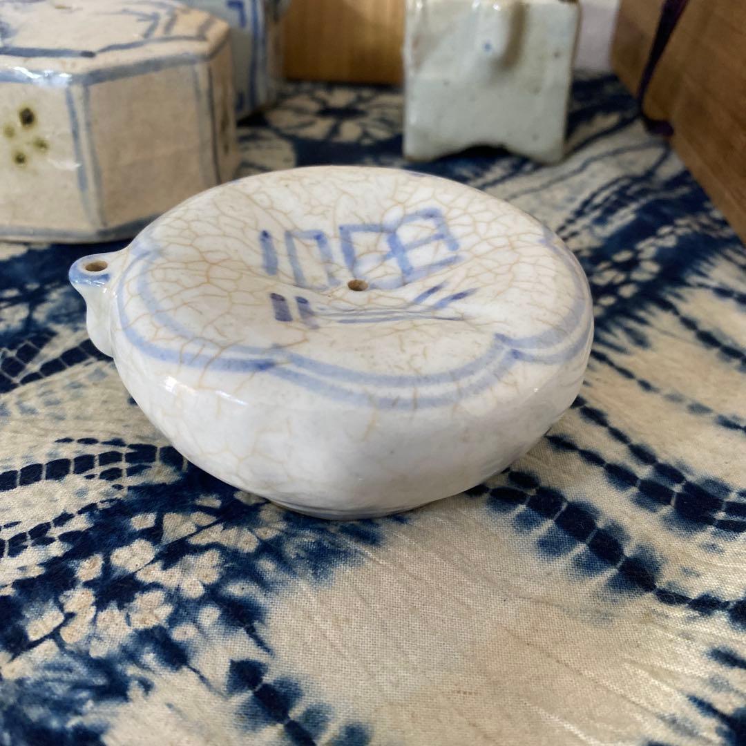 李朝　水滴　4個