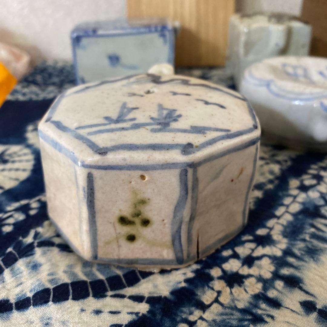 李朝　水滴　4個