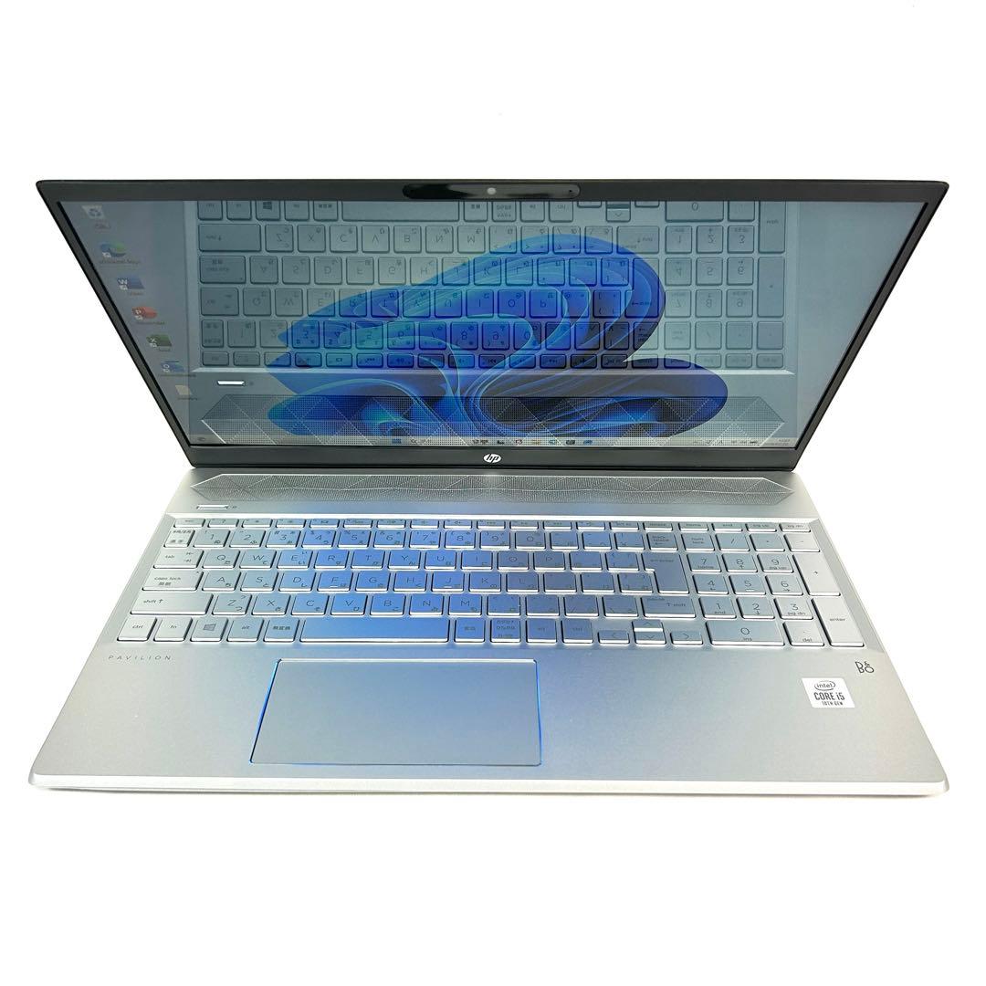 美品 HP Pavilion 15-cs3021TU 512GB バッテリー良好