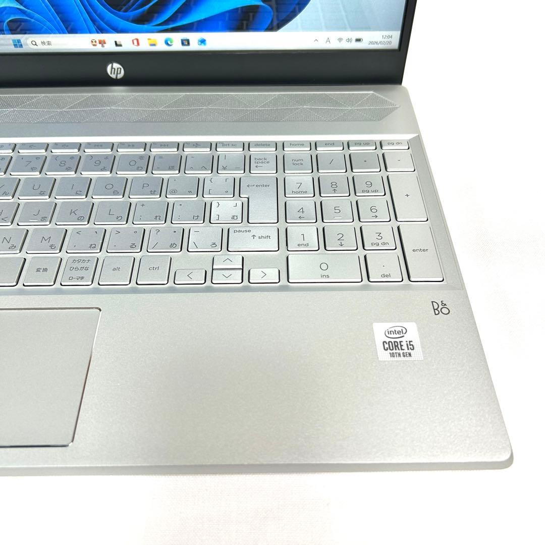 美品 HP Pavilion 15-cs3021TU 512GB バッテリー良好