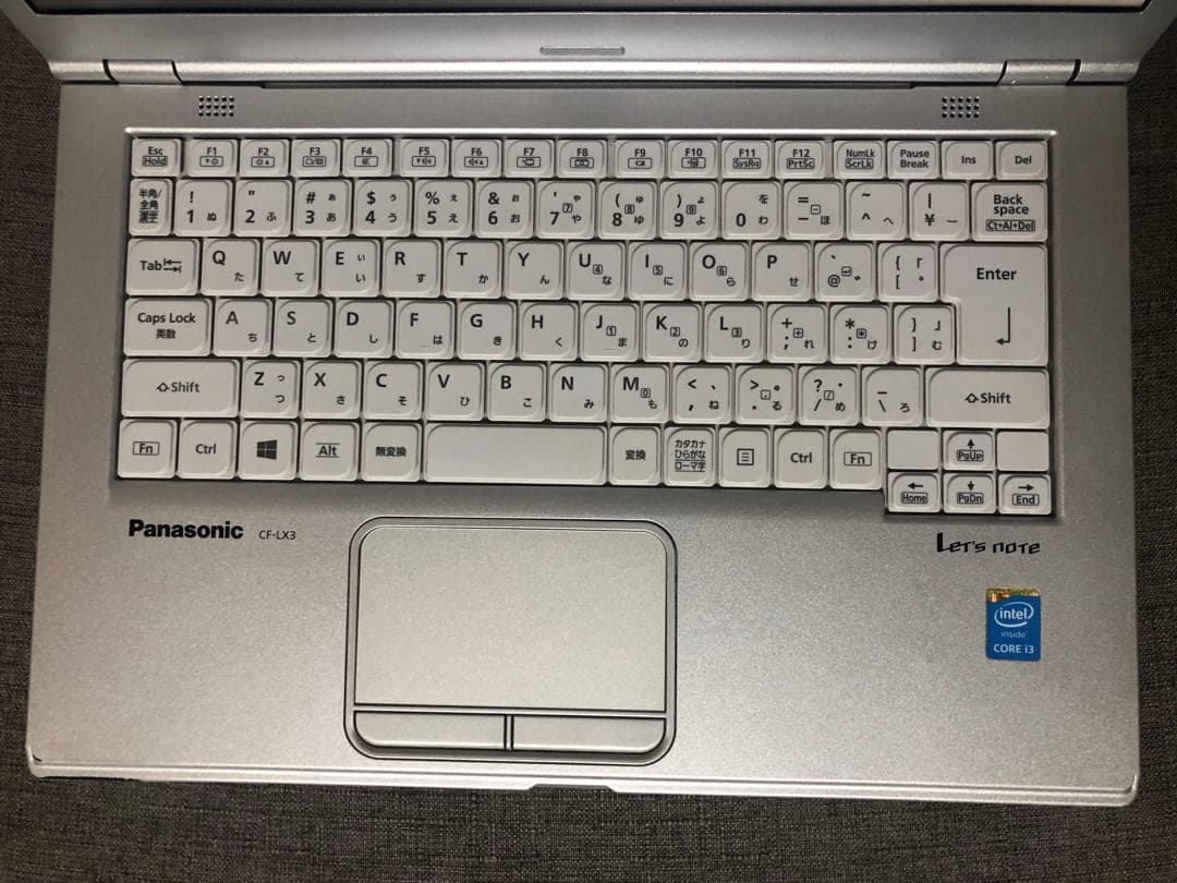 バッテリー100%【良品】Let's note CF-LX3 SSD 大画面 ⑦