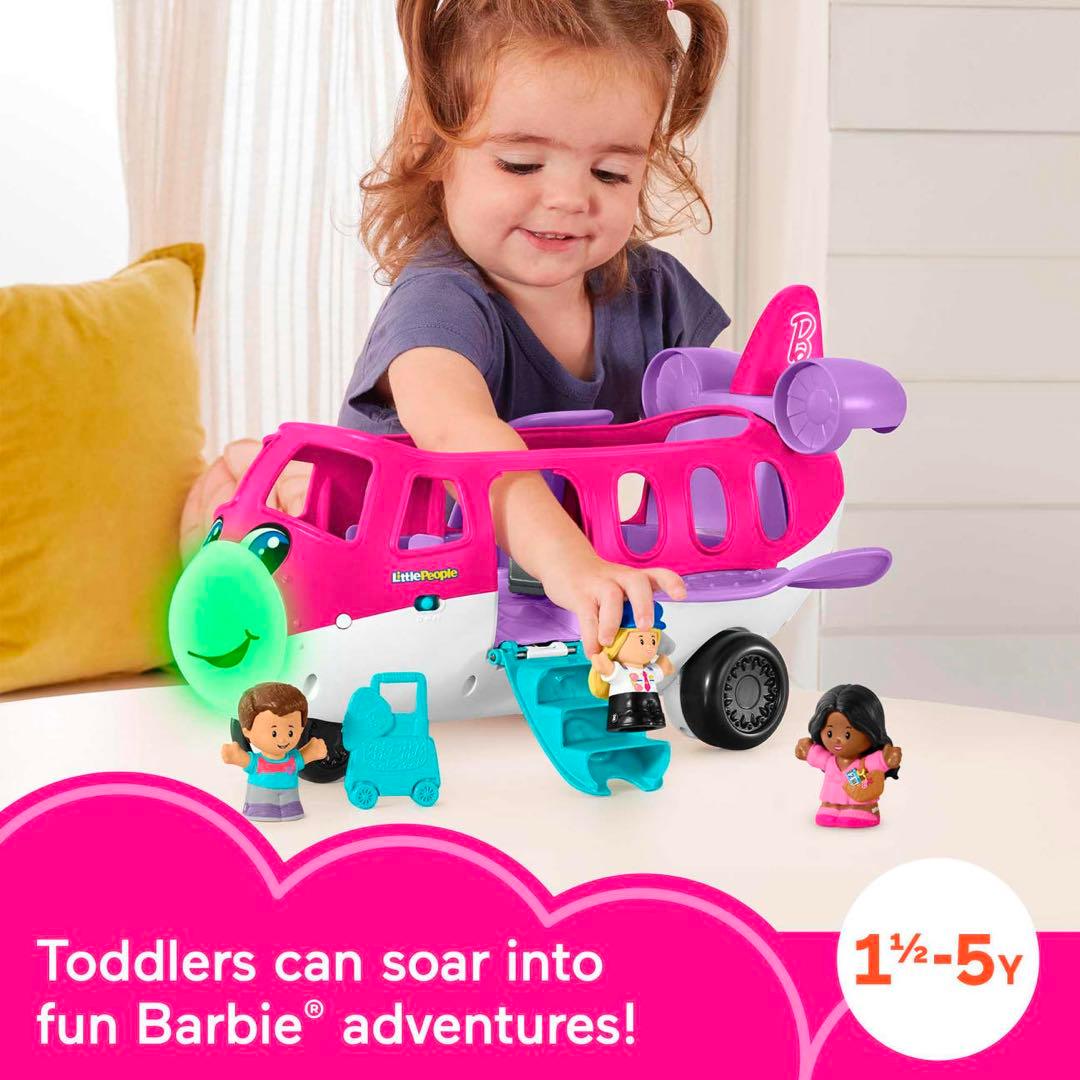 Fisher-Price リトルピープル バービー リトルドリーム飛行機