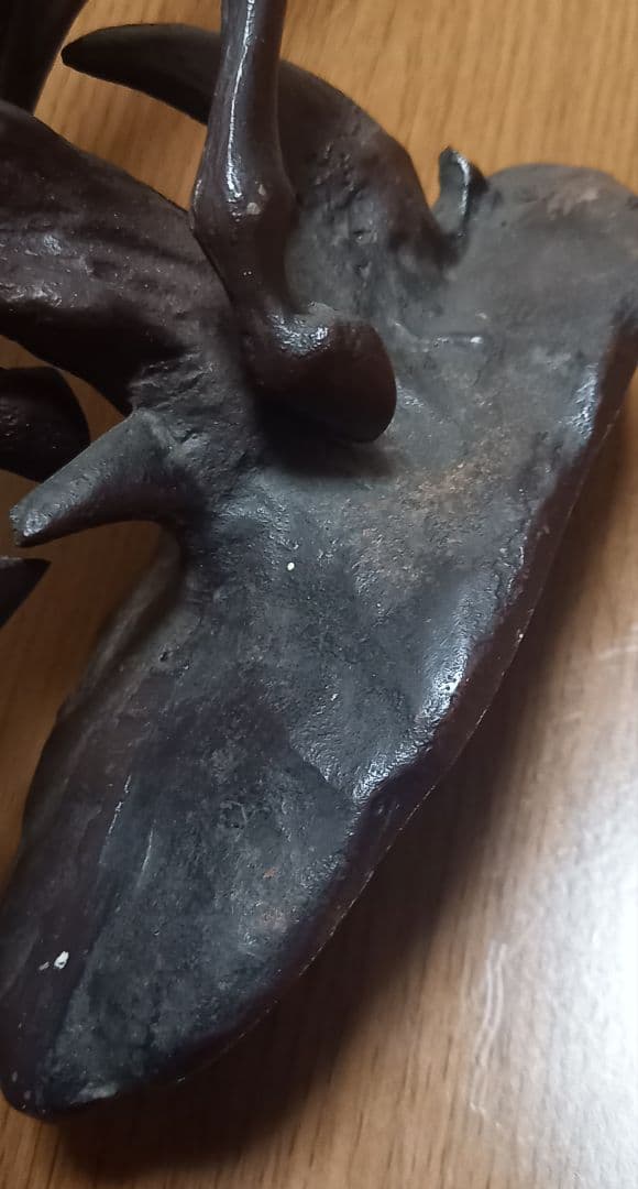 ☆高岡銅器☆☆正晴作☆ ☆銅製馬☆ ☆ブロンズ☆　☆置き物☆ ☆ヴィンテージ☆