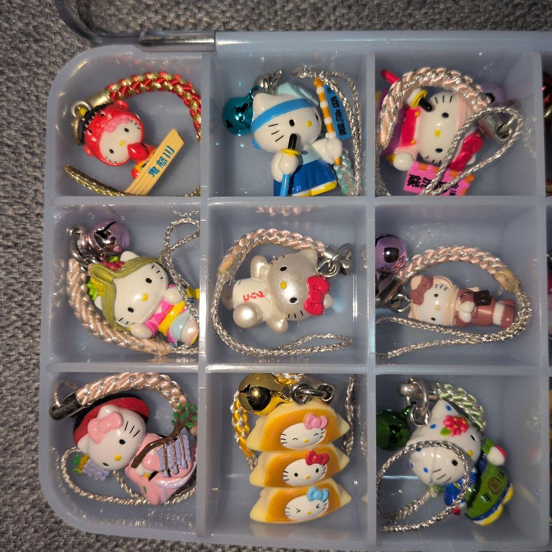 し*ほ様 ハローキティ ご当地キティストラップ 15個セット