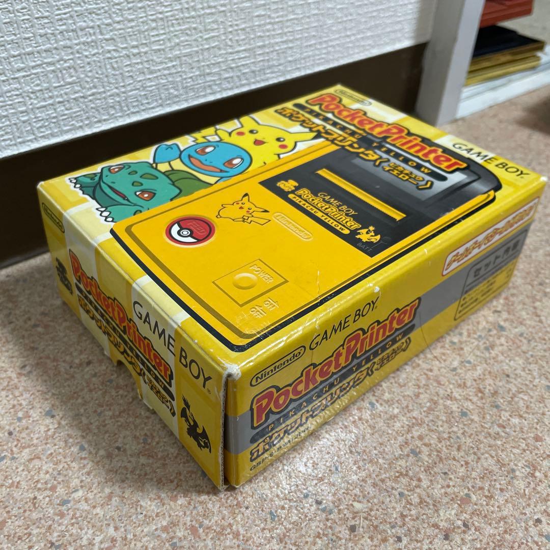 (格安商品／廃盤)ポケットプリンター ピカチュウイエロー