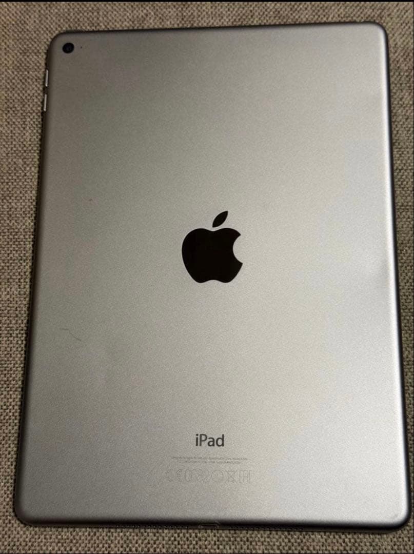 iPad Air 2 128GB動作確認済画面劣化 バッテリー弱本体とケース付き