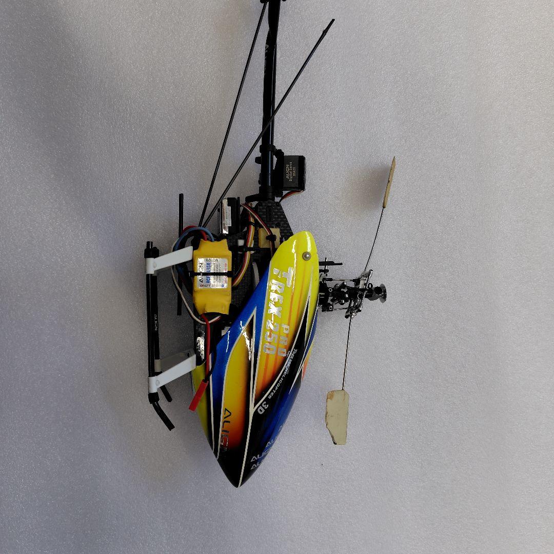 TREX 250 ヘリコプター 各種パーツ付き