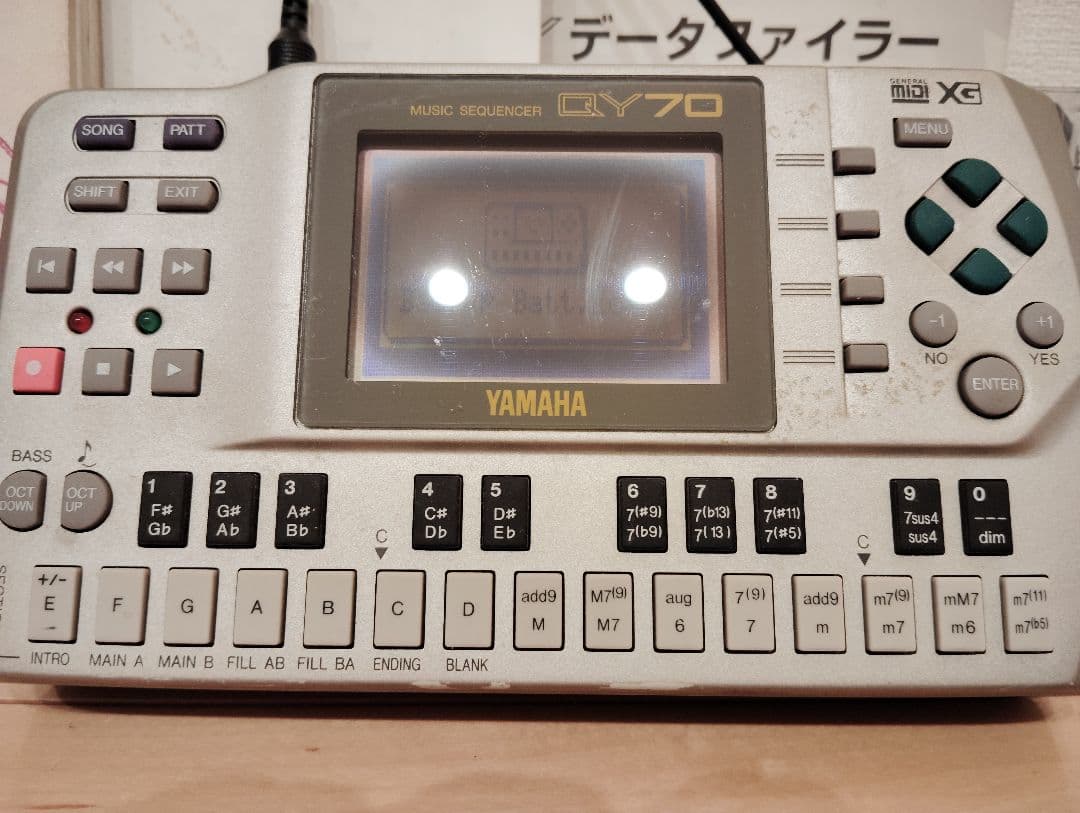 YAMAHA QY70 シーケンサー