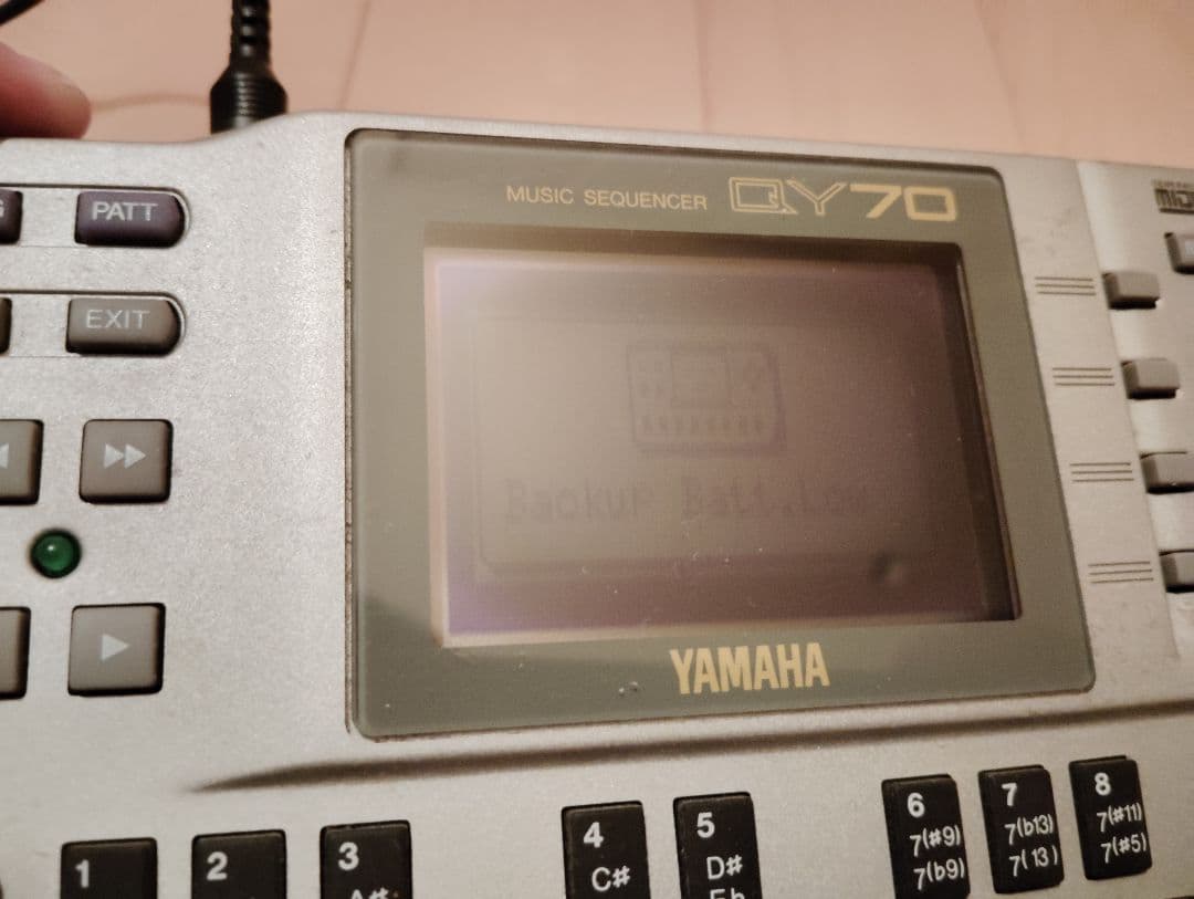 YAMAHA QY70 シーケンサー