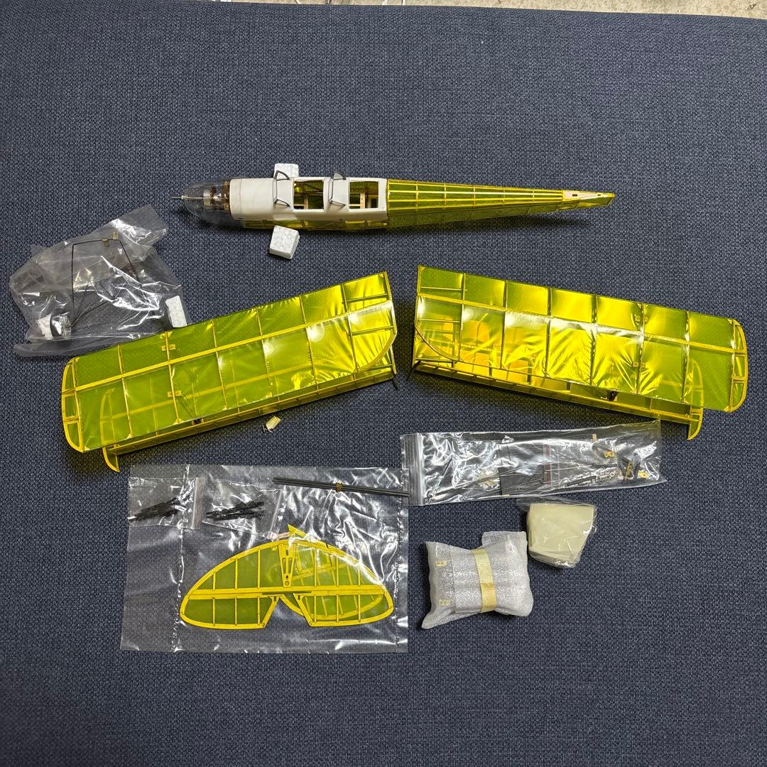 【値下げ】レア【木箱入り】 京商 「Tiger Moth」 RC キット