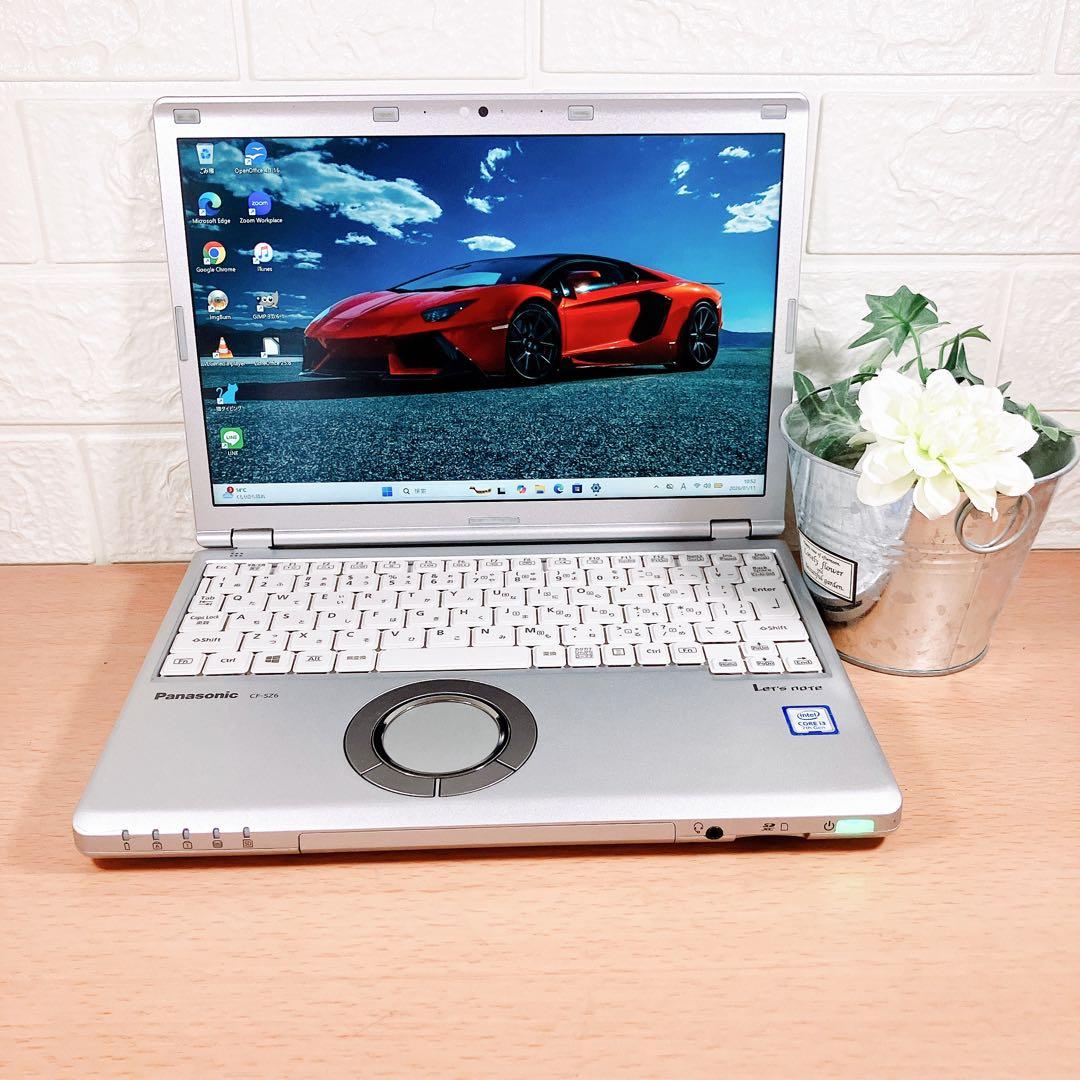 【大人気レッツノート】高速SSD搭載⭐メモリ8GBノートパソコン⭐早い者勝ち