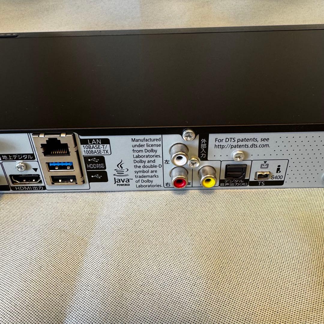 【良品】Panasonic ブルーレイレコーダー DMR-BRW1000