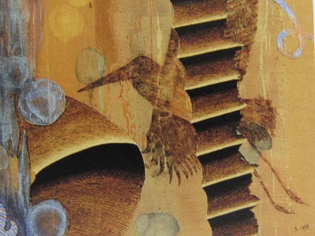 伊庭新太郎、【エチュード】、希少な大判額装用画集より、美品、日本人画家