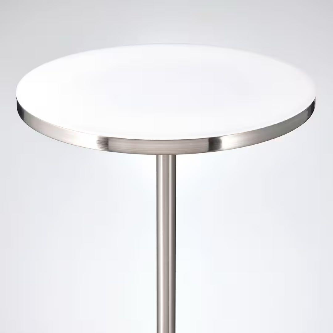 【新品・未開封】イスヤクトLEDフロアアップライト 読書ランプ ニッケルメッキ