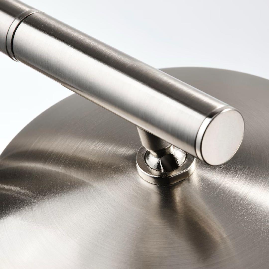 【新品・未開封】イスヤクトLEDフロアアップライト 読書ランプ ニッケルメッキ