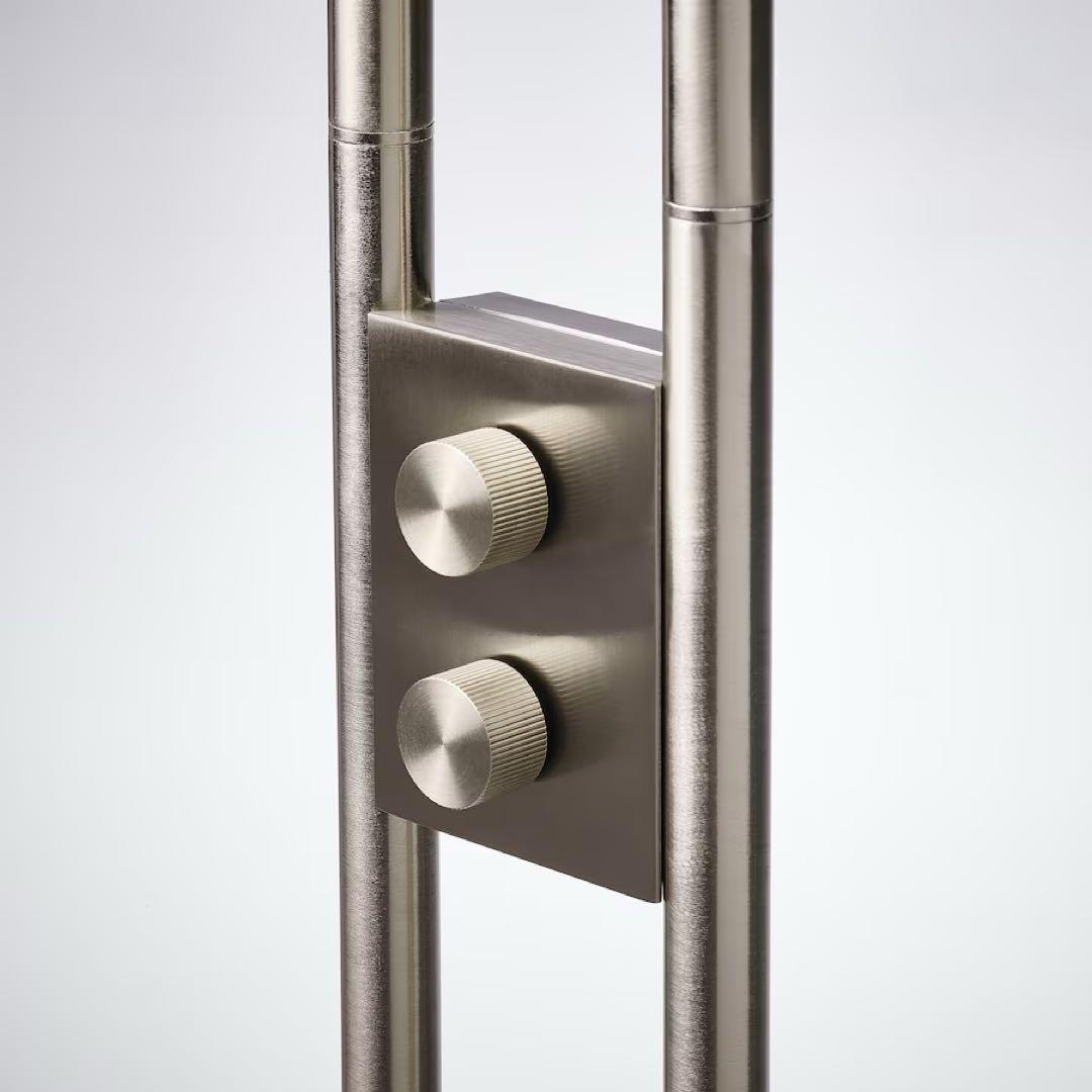 【新品・未開封】イスヤクトLEDフロアアップライト 読書ランプ ニッケルメッキ