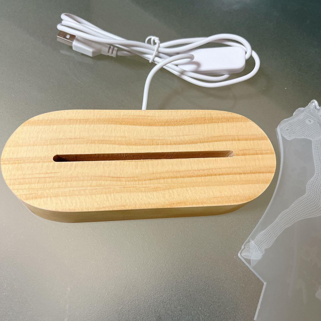 新品未使用✨3Dイリュージョンライト　馬